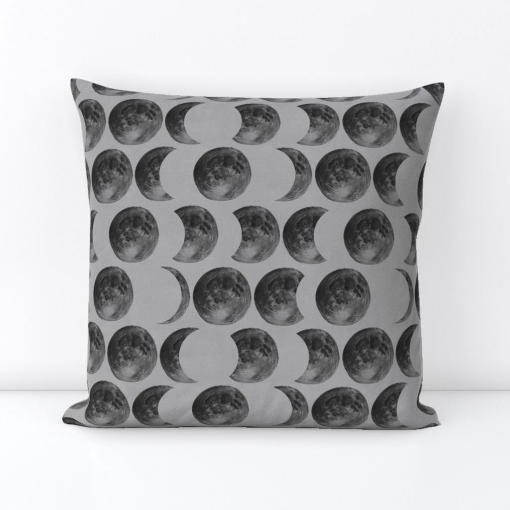 Moon Phases (Grey)