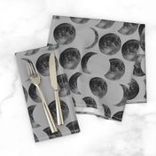 Moon Phases (Grey)