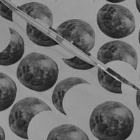 Moon Phases (Grey)