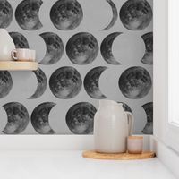 Moon Phases (Grey)