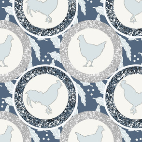 Modern Farmhouse Rooster & Hen