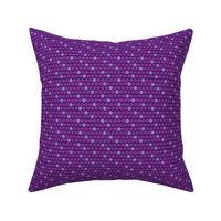 Staggered Polka Dots Purple