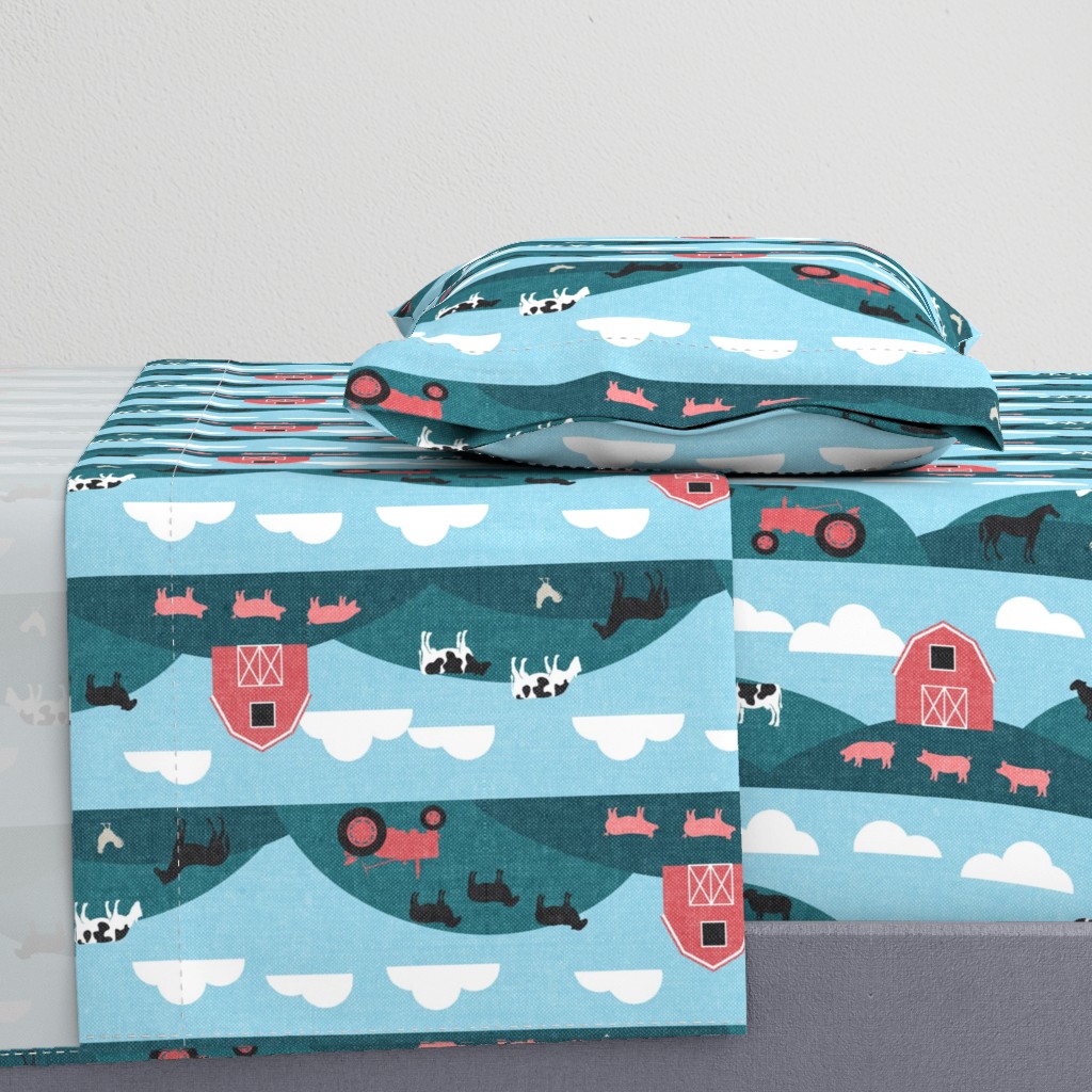 farm themed fabric rolling hills (90)