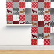cocker spaniel pet quilt a cheater quilt collection dog breed fabric