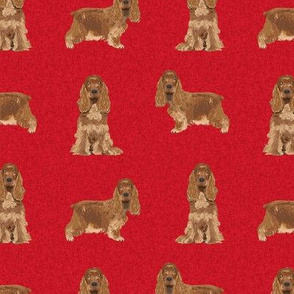 cocker spaniel pet quilt a  collection coordinate dog breed fabric