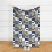 cocker spaniel pet quilt b cheater quilt collection dog breed fabric