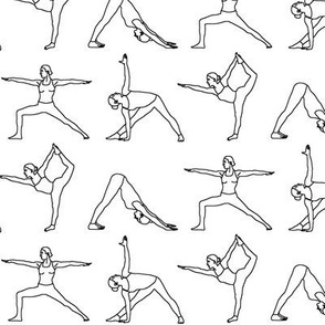 Yoga Outlines // Small