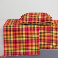 Colorful Expressions Orange Plaid