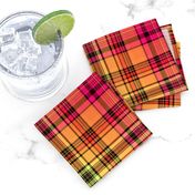 Colorful Expressions Orange Plaid