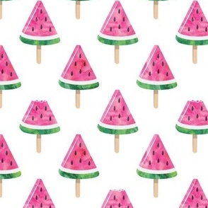 watermelon popsicles - pink