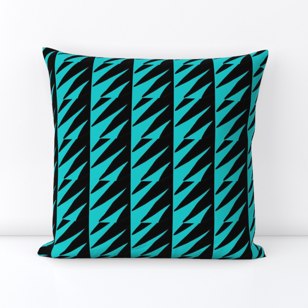  Ziwa Ziwa 6a in Turquoise & Black 