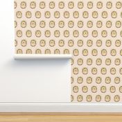 Woodland Hedgehog on Beige