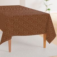 Twinkling Creamy Dots on  Chocolate Fudge - Large Scale