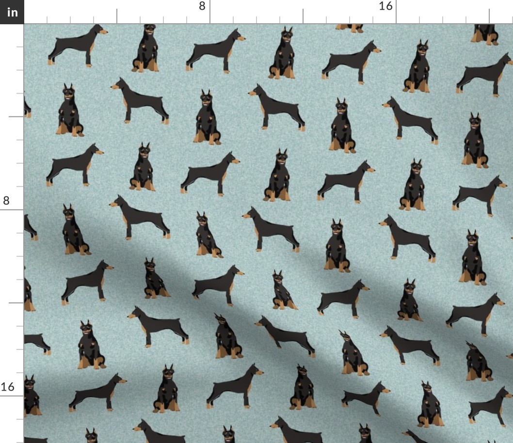 doberman pinscher pet quilt  b dog breed nursery collection coordinate