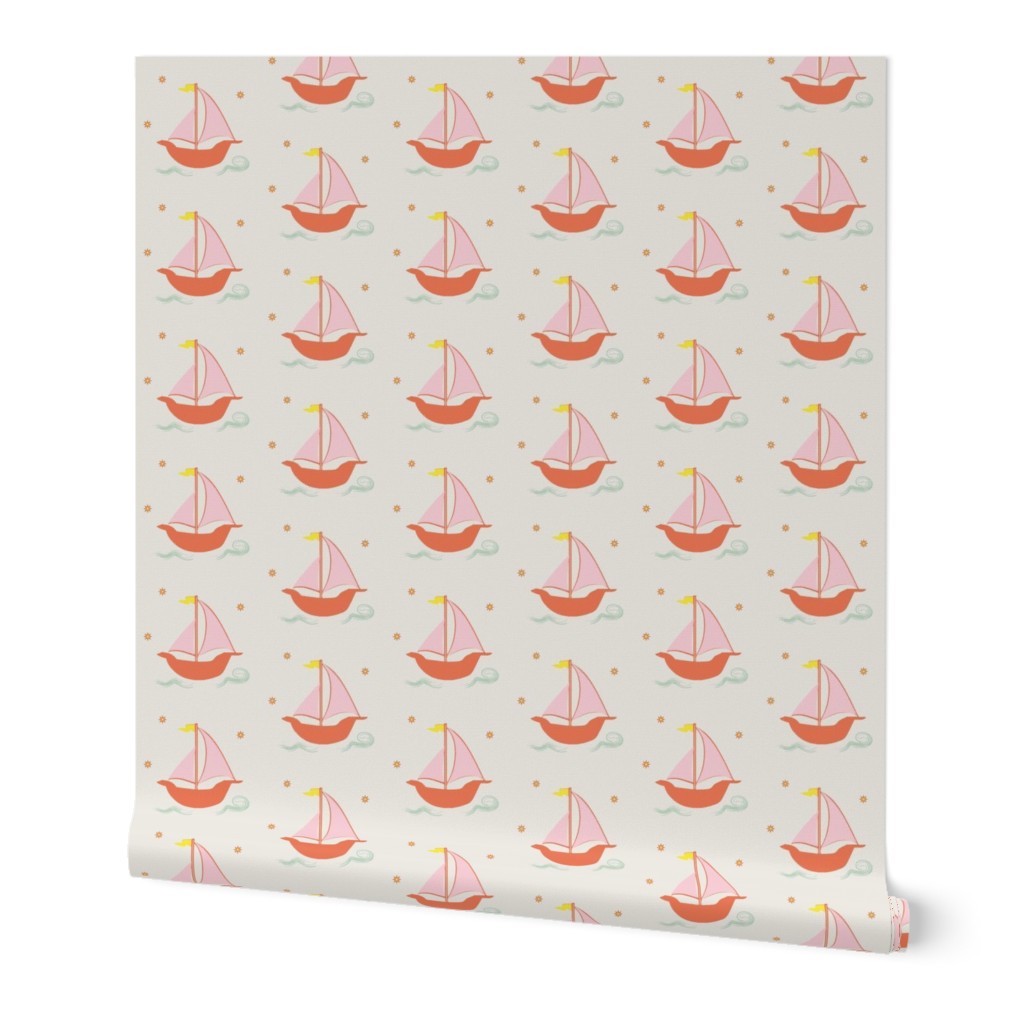 girls sailing feminine sailboat small 