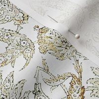 Farmhouse curtains wheat floral