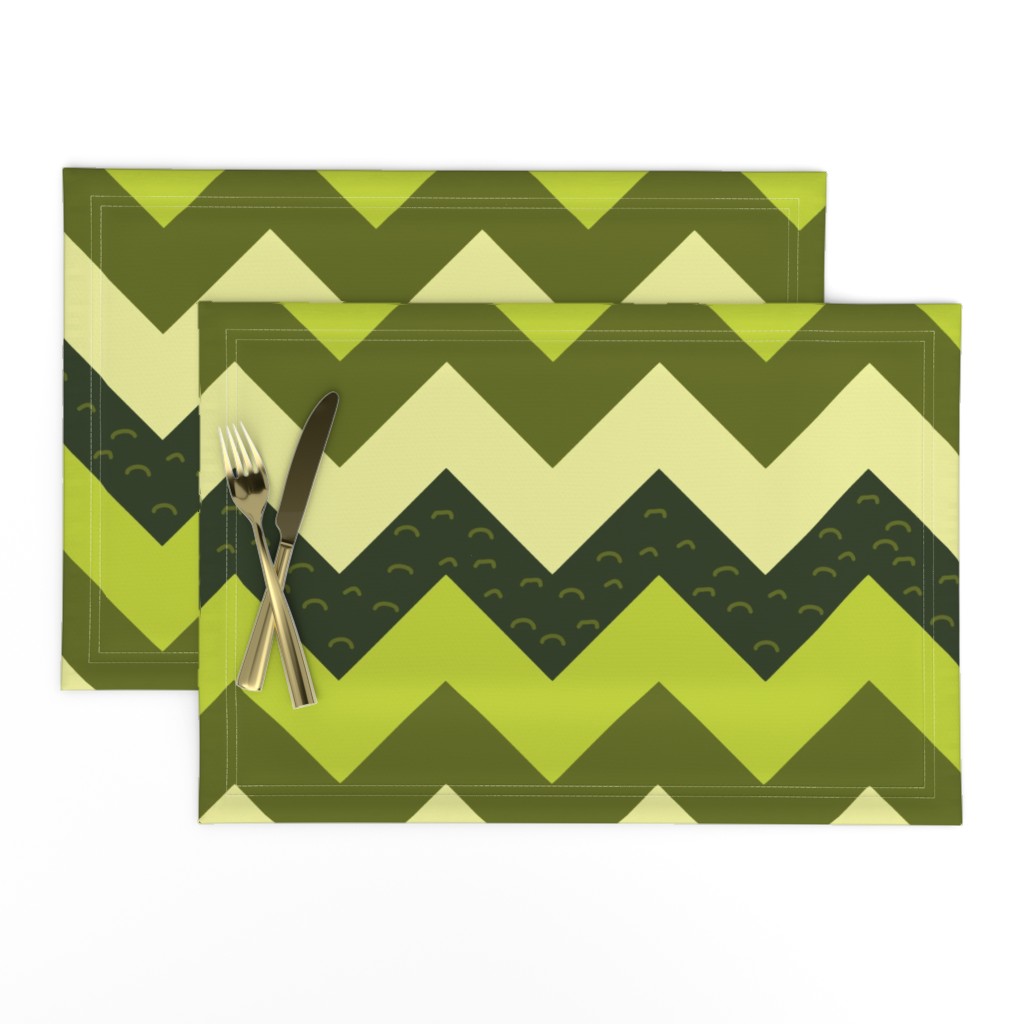 avocado chevron large