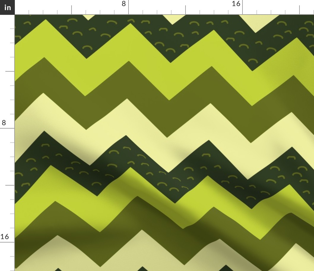 avocado chevron large