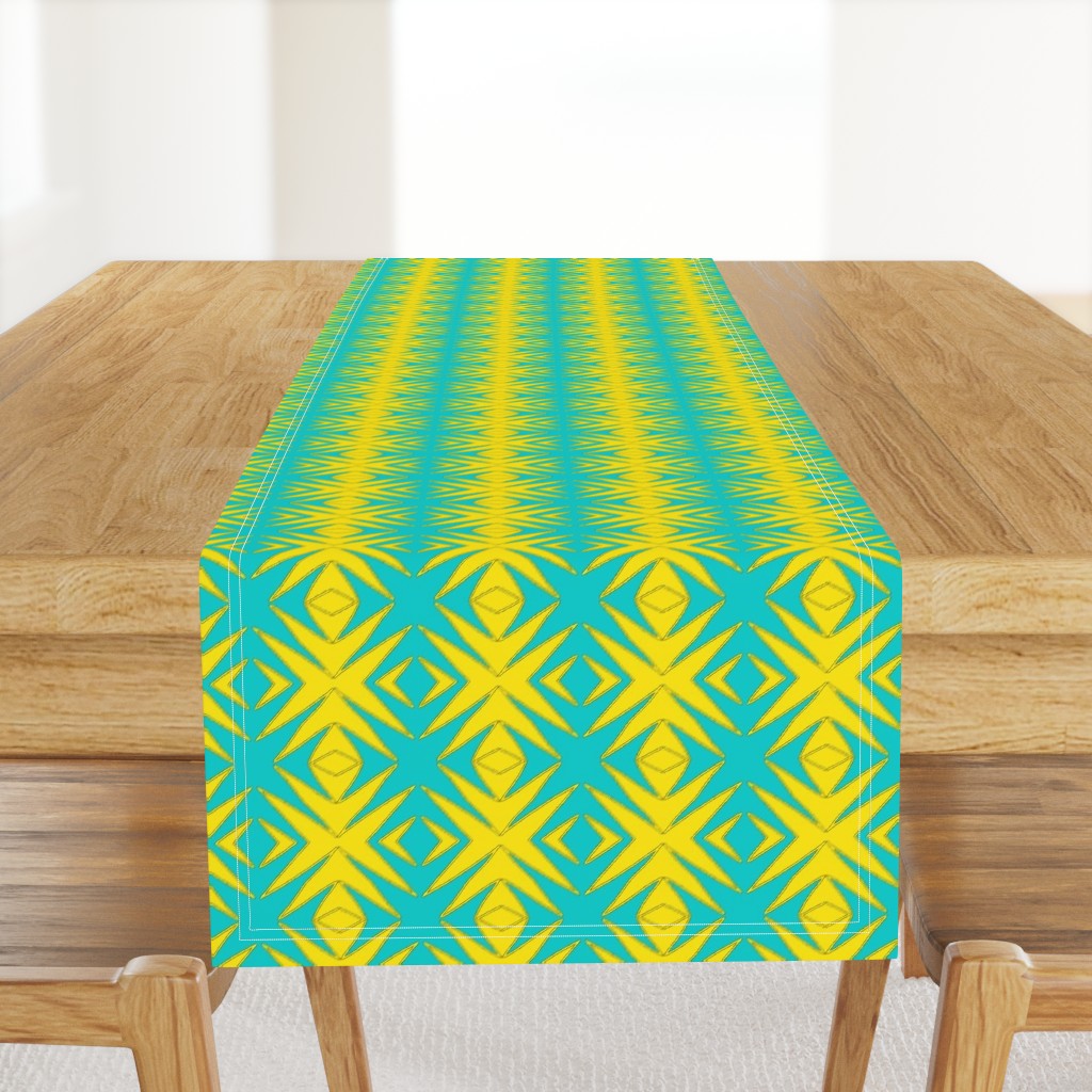 Ziwa Ziwa 12f in Turquoise & Yellow 