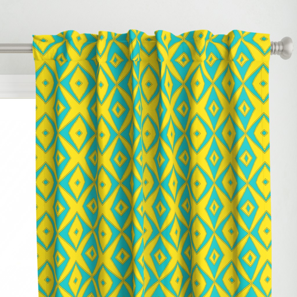 Ziwa Ziwa 2 in Turquoise & Yellow 