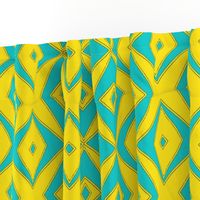 Ziwa Ziwa 2 in Turquoise & Yellow 