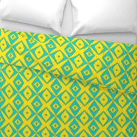 Ziwa Ziwa 2 in Turquoise & Yellow 