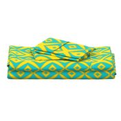 Ziwa Ziwa 2 in Turquoise & Yellow 