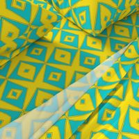 Ziwa Ziwa 2 in Turquoise & Yellow 