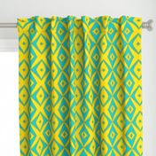 Ziwa Ziwa 2 in Turquoise & Yellow 