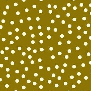 Twinkling Creamy Dots on Sweet Caramel - Large Scale