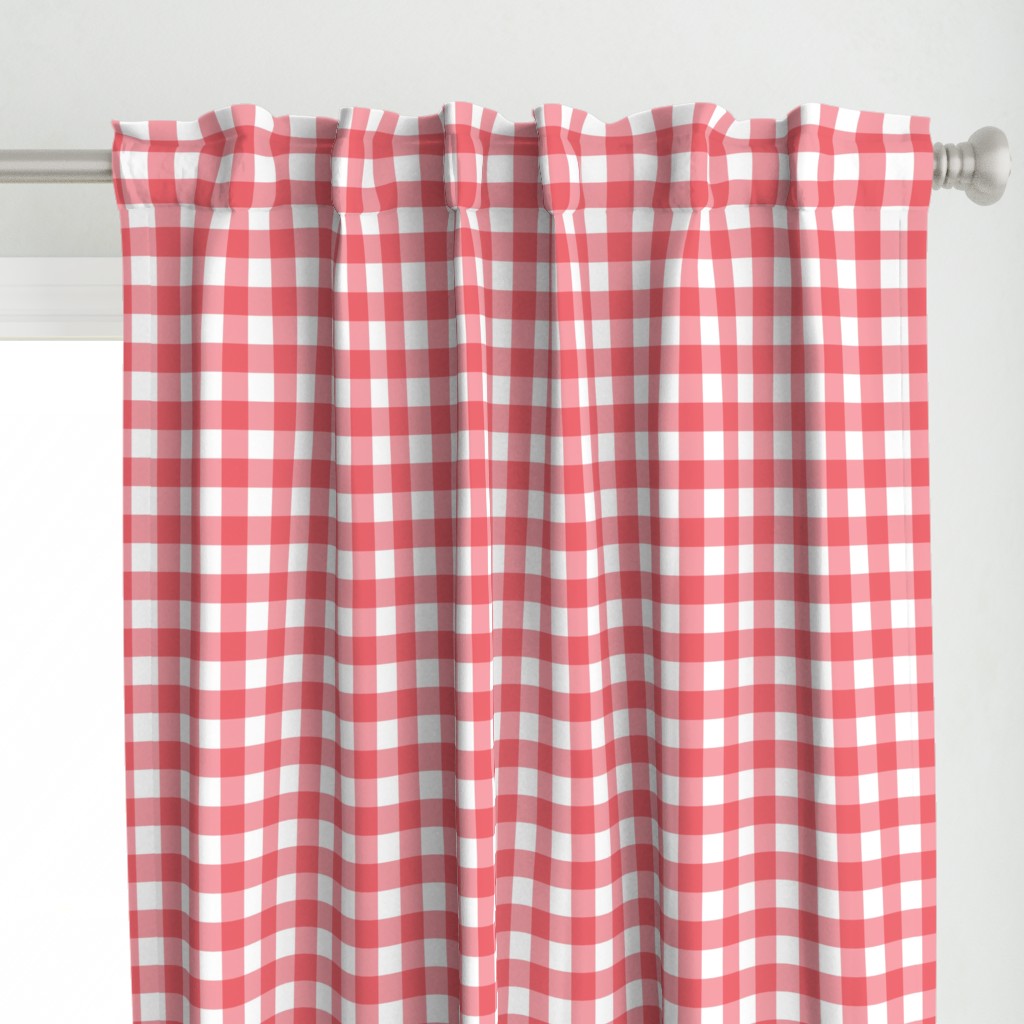 Gingham Picnic Check {Red and White}