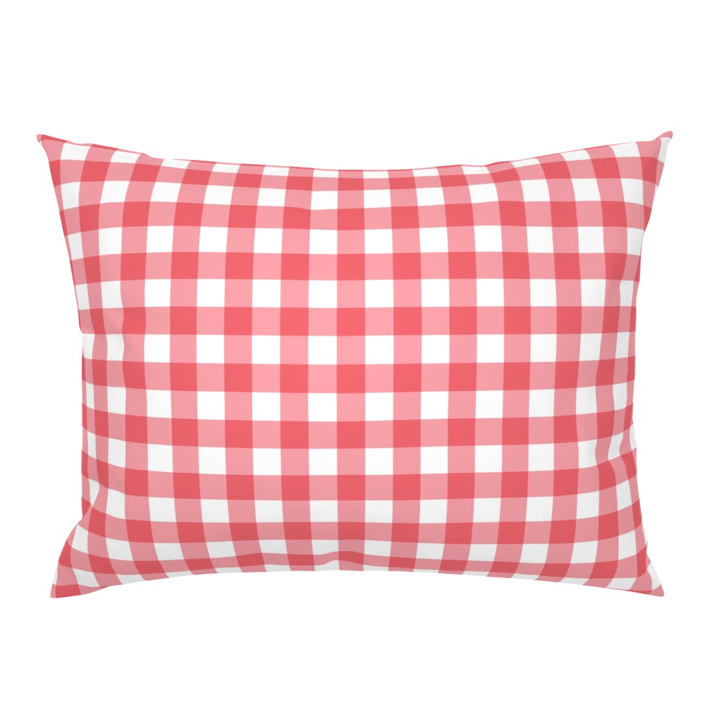 Gingham Picnic Check {Red and White}