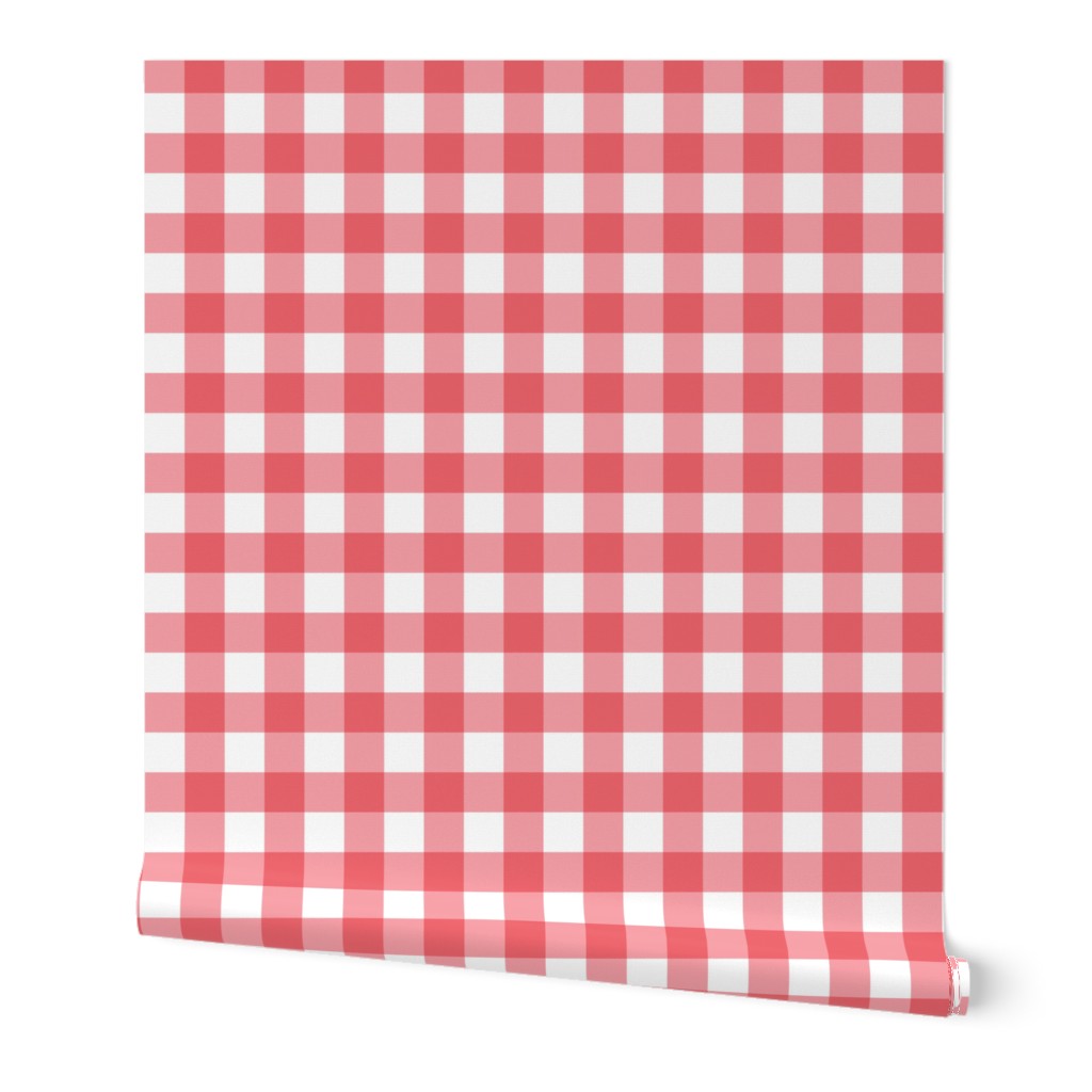 Gingham Picnic Check {Red and White}