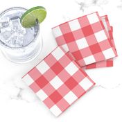 Gingham Picnic Check {Red and White}