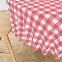 Gingham Picnic Check {Red and White}