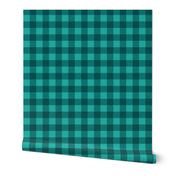 Gingham Picnic Check {Teal}