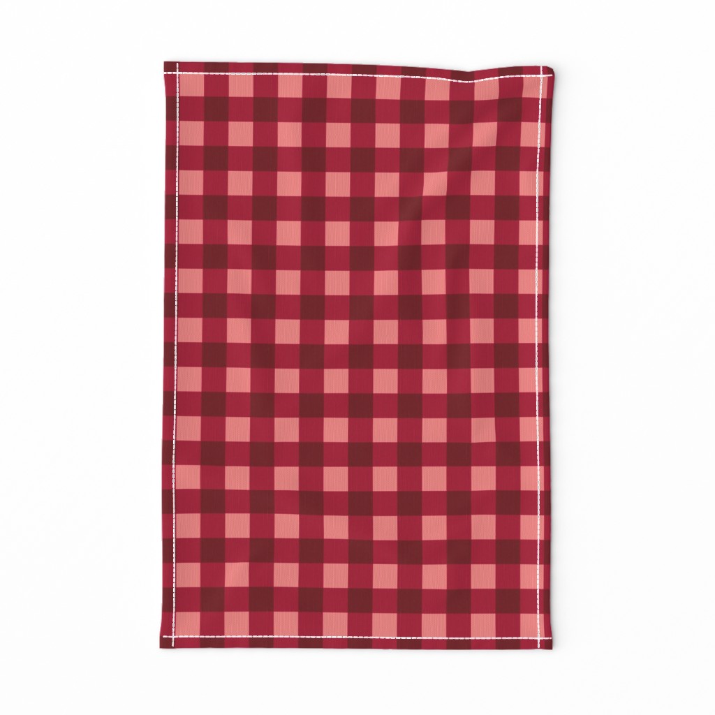 Gingham Picnic Check {Red}