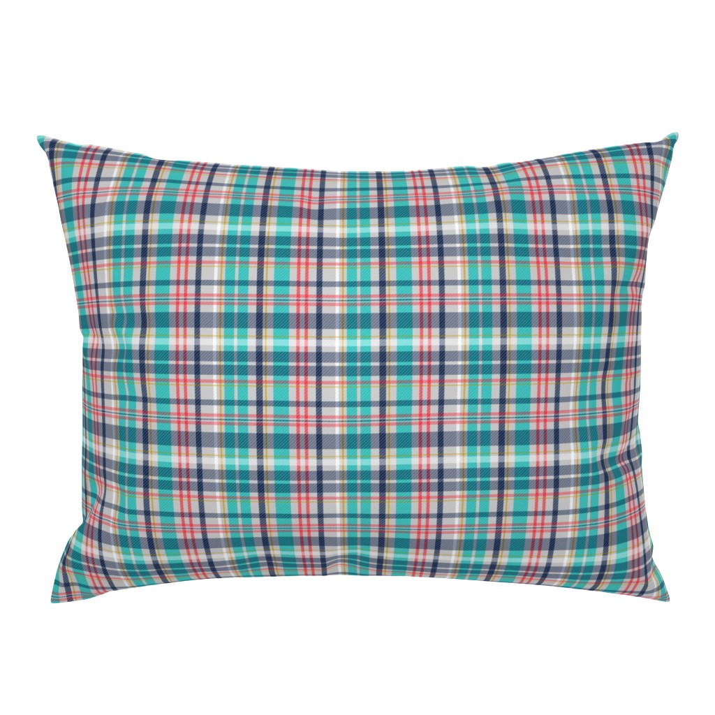 Deck Chair Plaid - Grey Multi