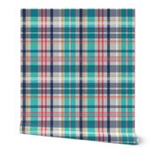 Deck Chair Plaid - Grey Multi