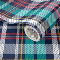 Deck Chair Plaid - Navy Blue Multi