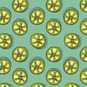 Lime Slices - Summer Citrus Print