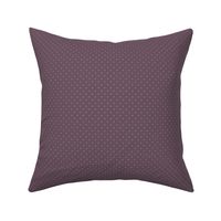 ★ VINTAGE POLKA DOTS ★ Plum, Small Scale / Collection : Swallows & Polka Dots – Rockabilly Prints