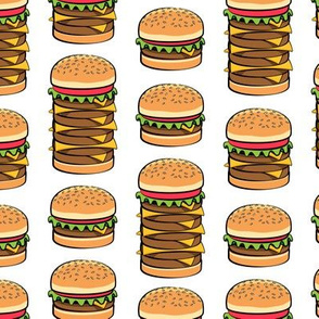 I love hamburgers - cookout fabric