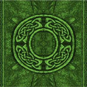 Ancient Celtic Circle Green