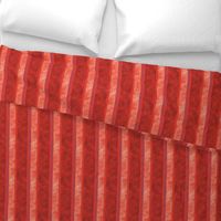 Vintage Matchbox Stripe - Red