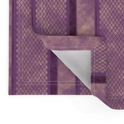 Vintage Matchbox Stripe - Violet