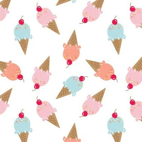 Sweet Summer Ice Cream Cones