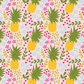 Pineapples in Pink