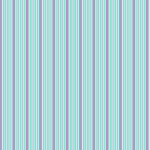 Garden Whimsy Pink Stripe