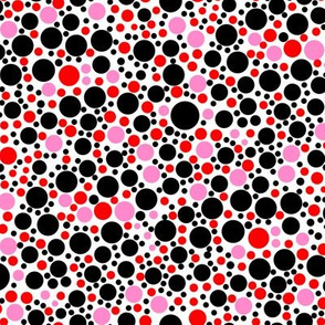 Pink Cheetah Dots Coordinate